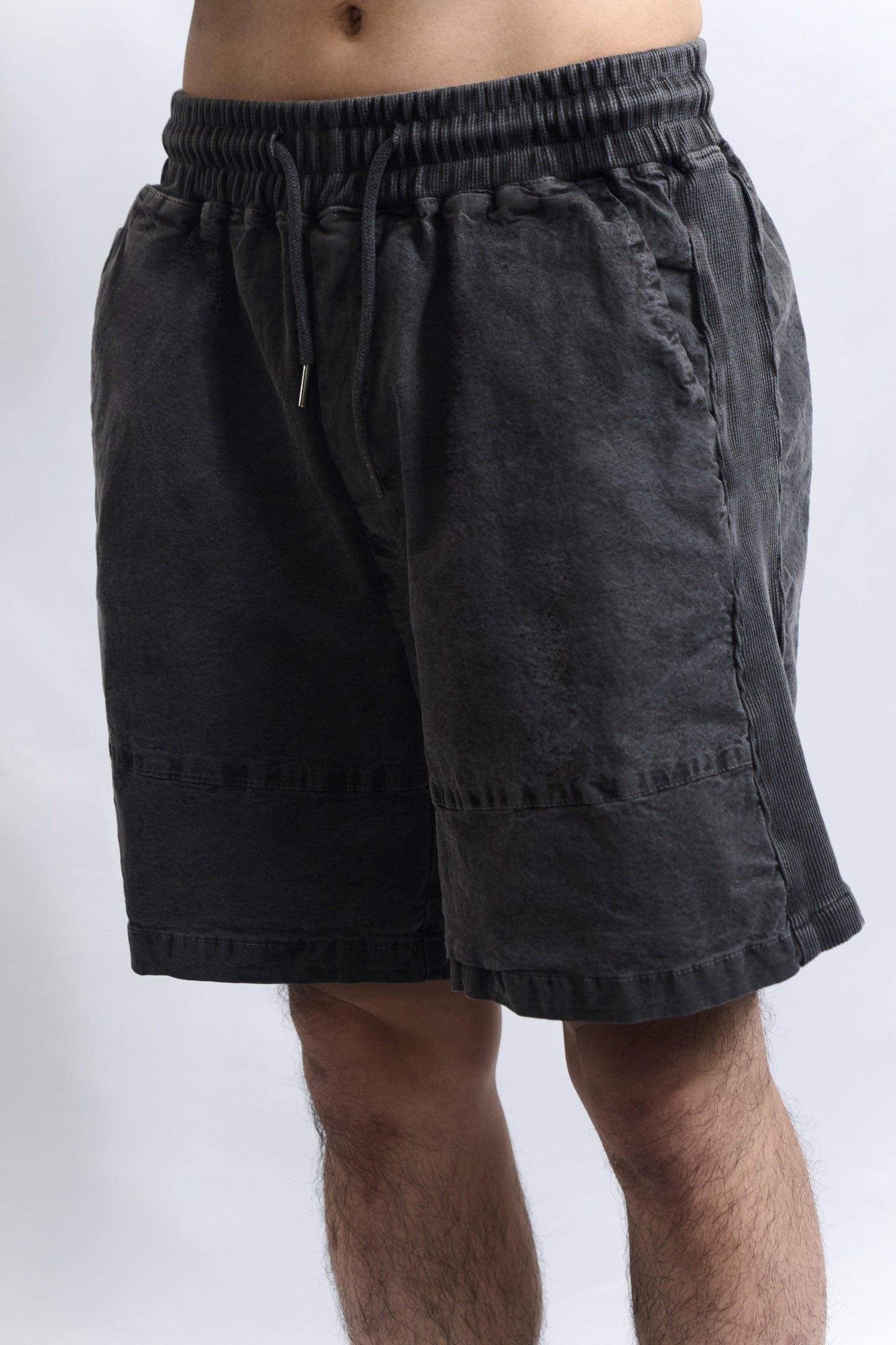 75-RC GARMENT DYED SHORTS FADED CHARCOAL