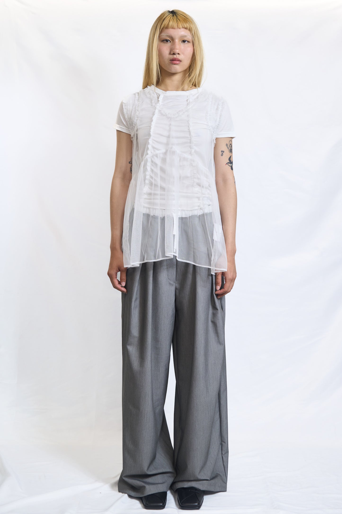 WIDE DRAPE TROUSERS