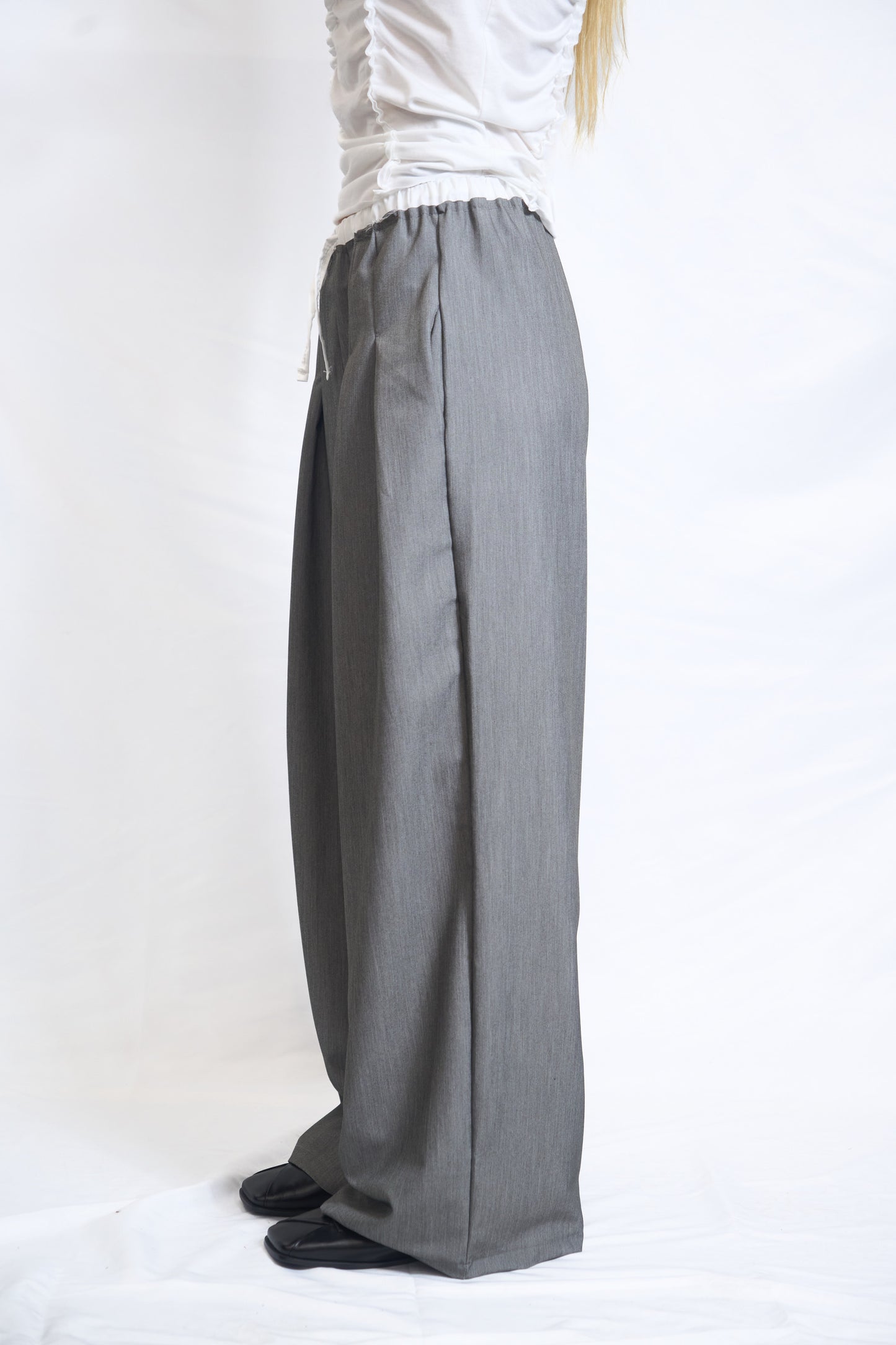 WIDE DRAPE TROUSERS