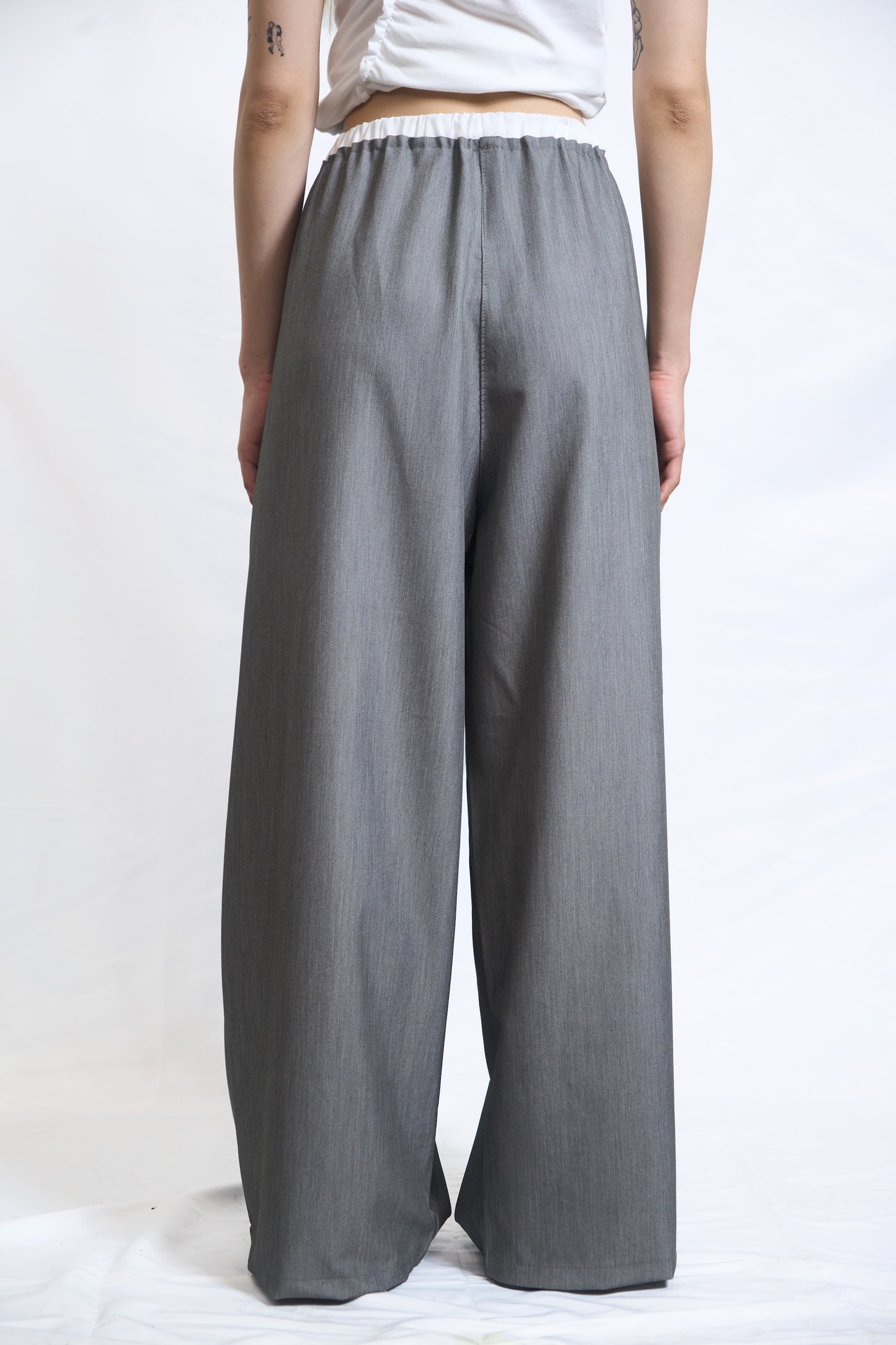 WIDE DRAPE TROUSERS