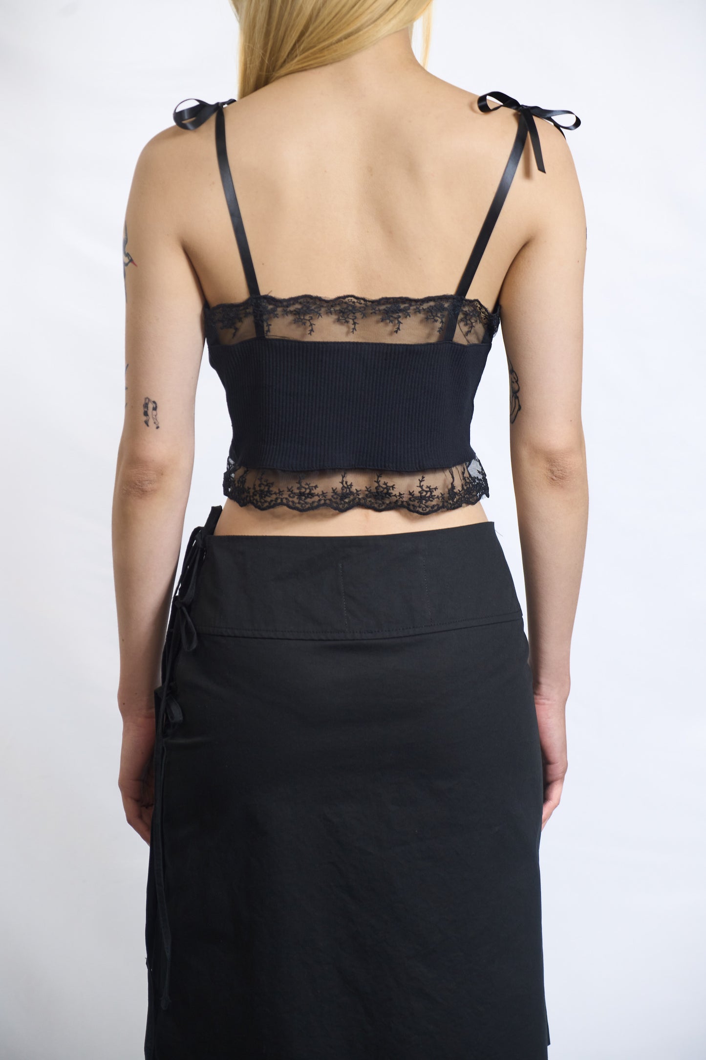 LACE TIE TOP