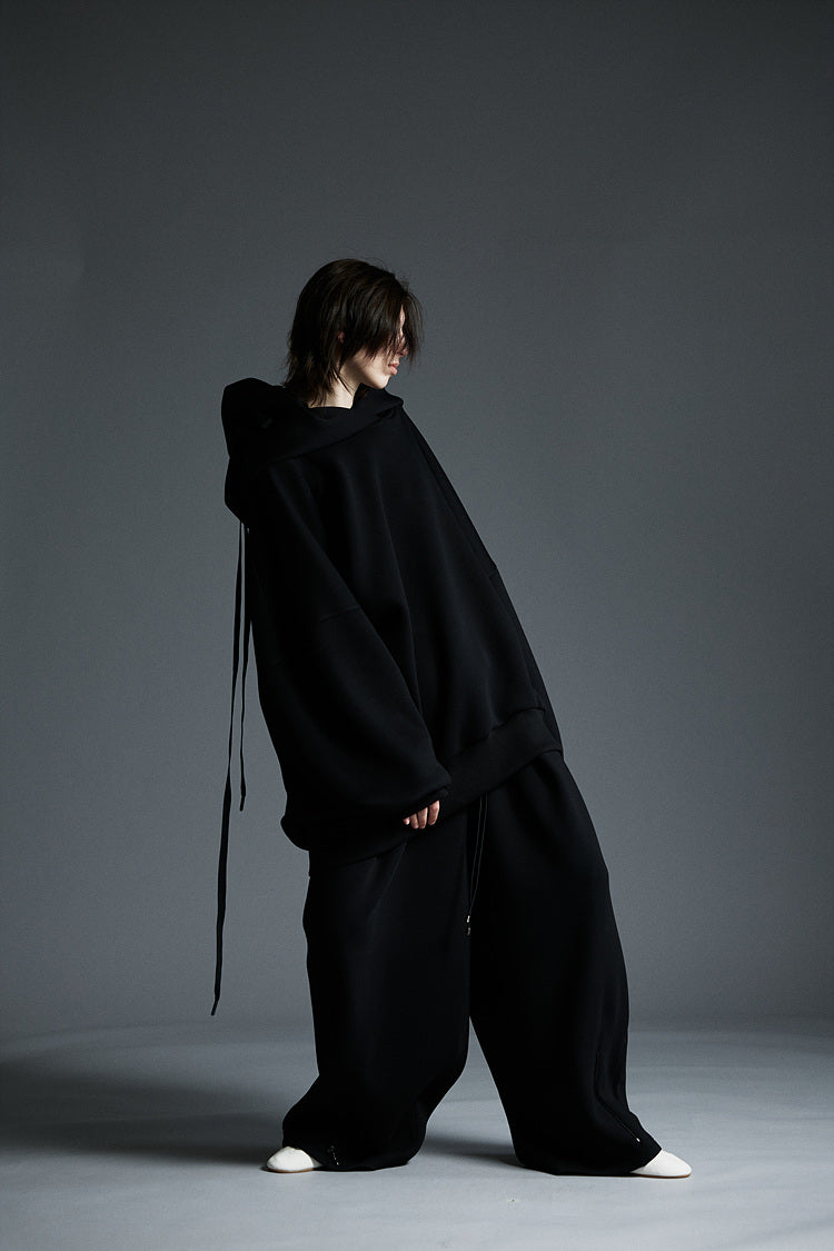 NEOPRENE EXTRA LARGE HOODIE BLACK