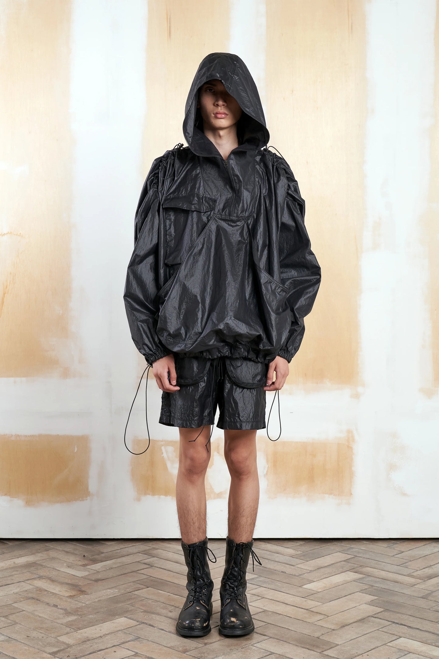 TWO HOODS ANORAK
