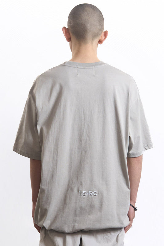 UTILITY STRING TEE LIGHT GREY