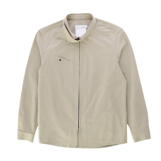WIND COLLAR ZIP SHIRTS_VER BALANCE(SAND BEIGE)