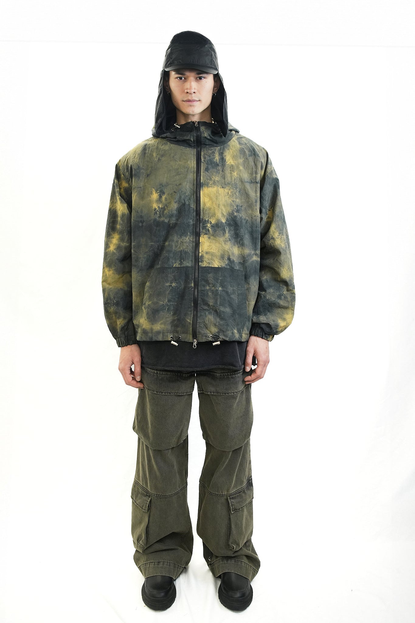 WASHED CARGO DRAWSTRING PANTS