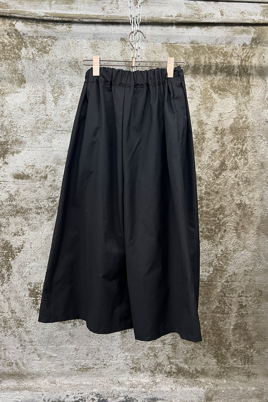 LAYERED WIDE-LEG TROUSERS
