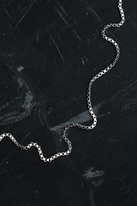 BOX CHAIN — STERLING SILVER 925 (8G)