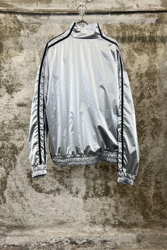 GLOSS TRACK JACKET SILVER