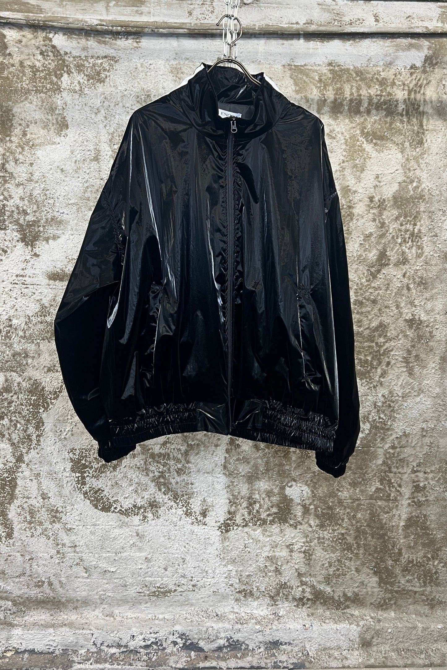 GLOSS TRACK JACKET BLACK