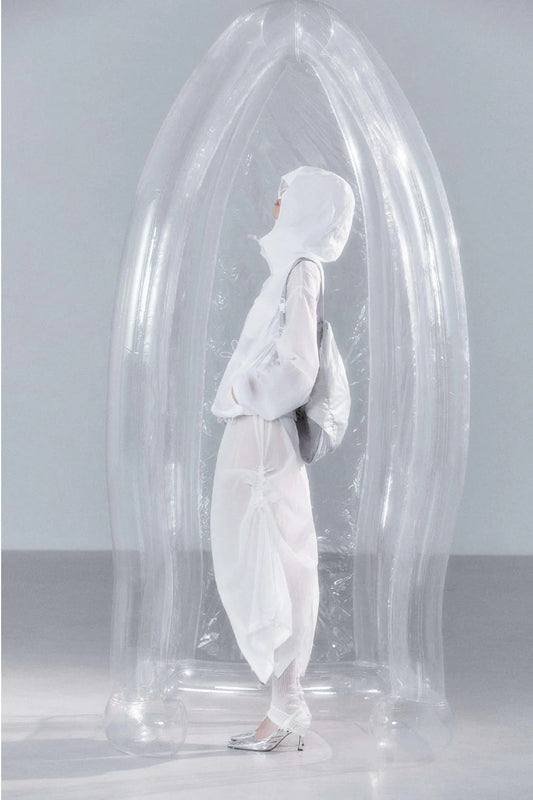 WATER REPELLENT LIGHT COAT WHITE