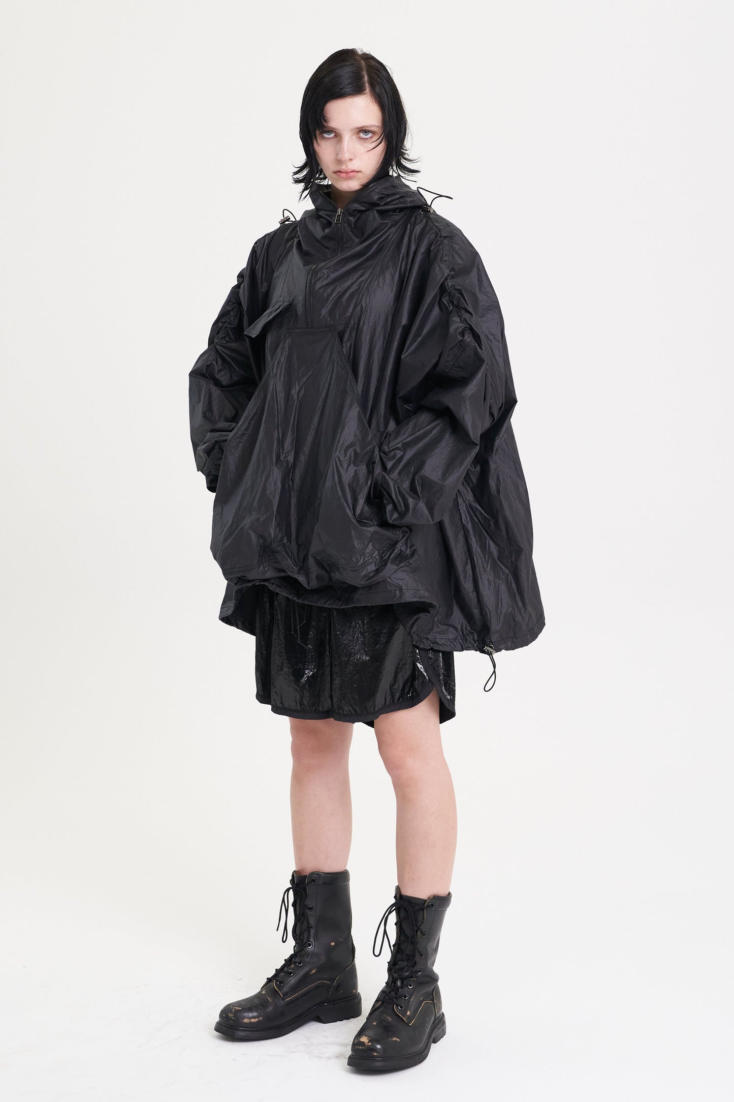 TWO HOODS ANORAK