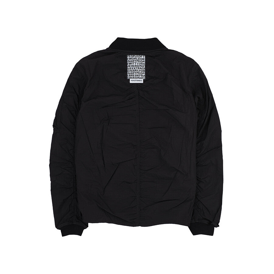 AIR SHIRRING JUMPER BLACK