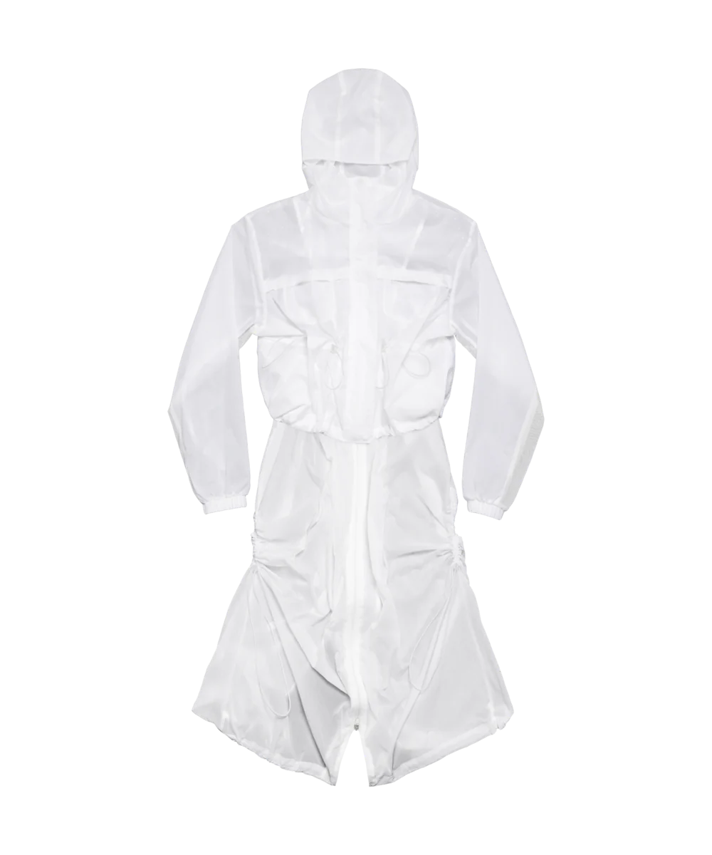 WATER REPELLENT LIGHT COAT WHITE