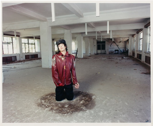 DEEP RED SCIMITAR SLEEVE JACKET