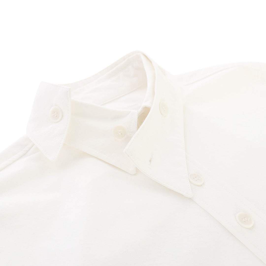 LAYERED COLLARS SHIRTS_VER IMBALANCE(WHITE)