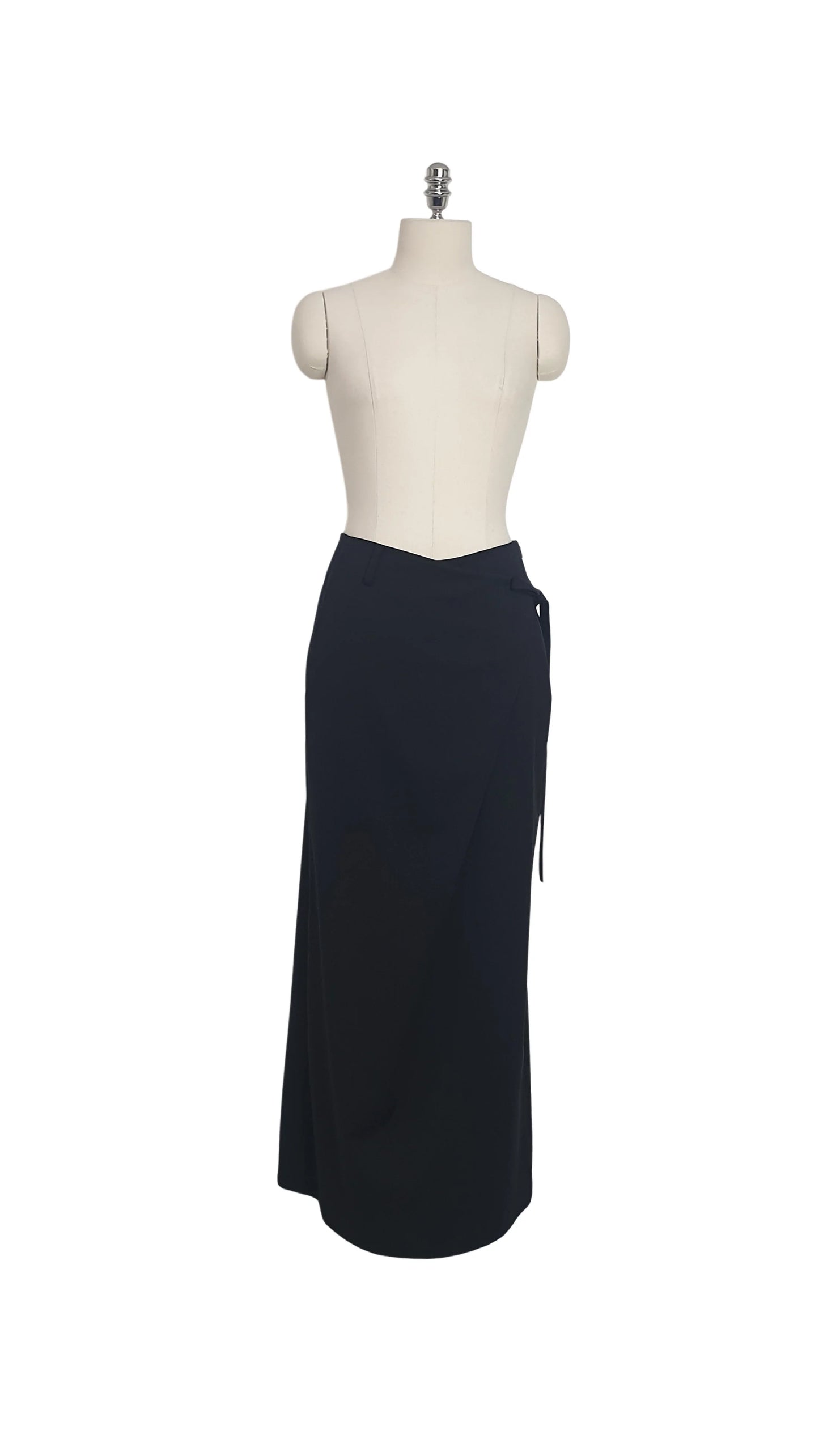 SIDE STRAP MAXI SKIRT