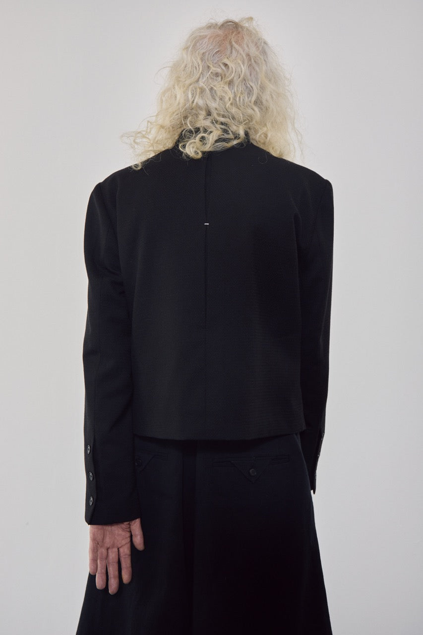 FLAT EDGE TAILORED JACKET