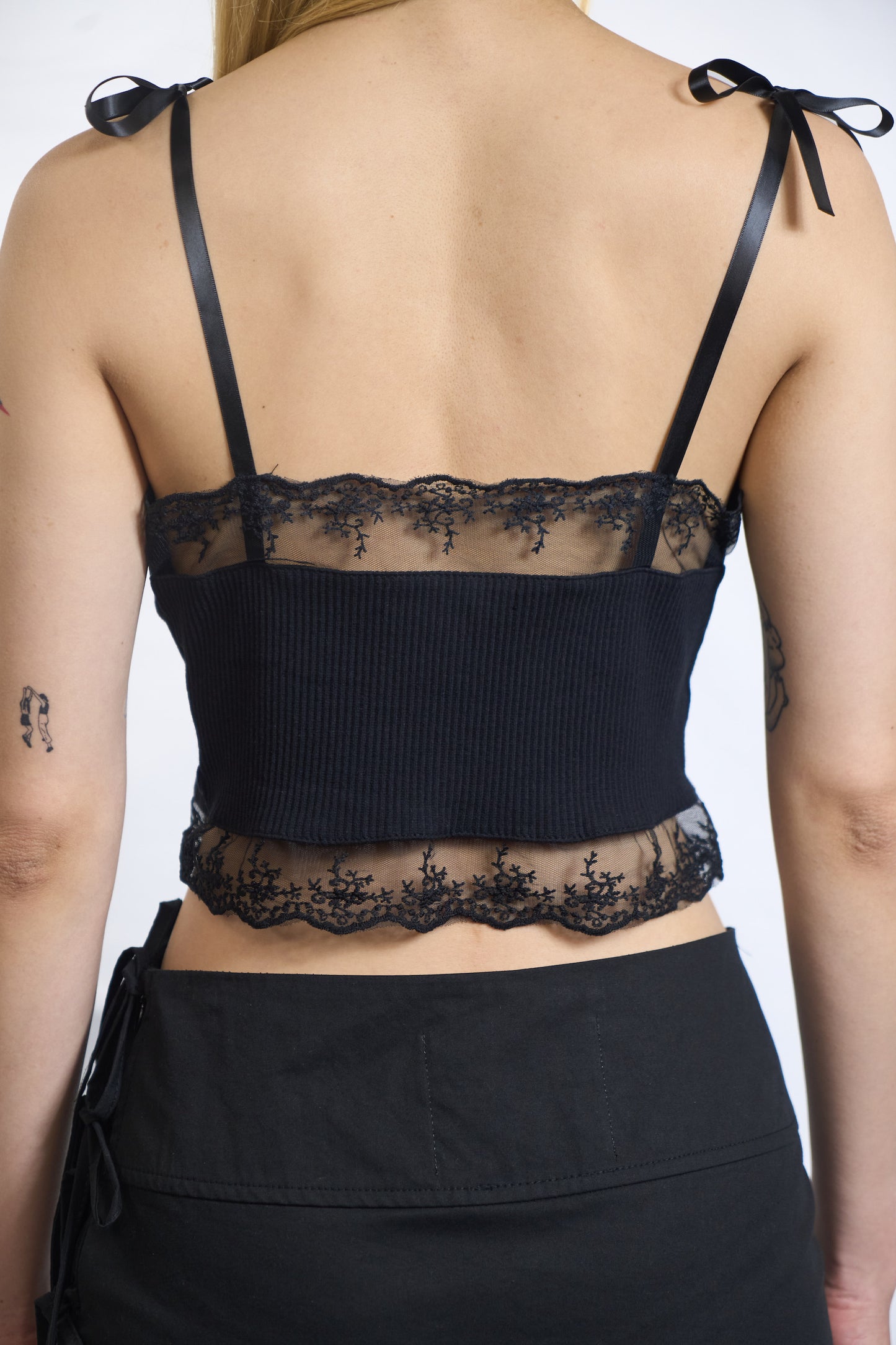 LACE TIE TOP