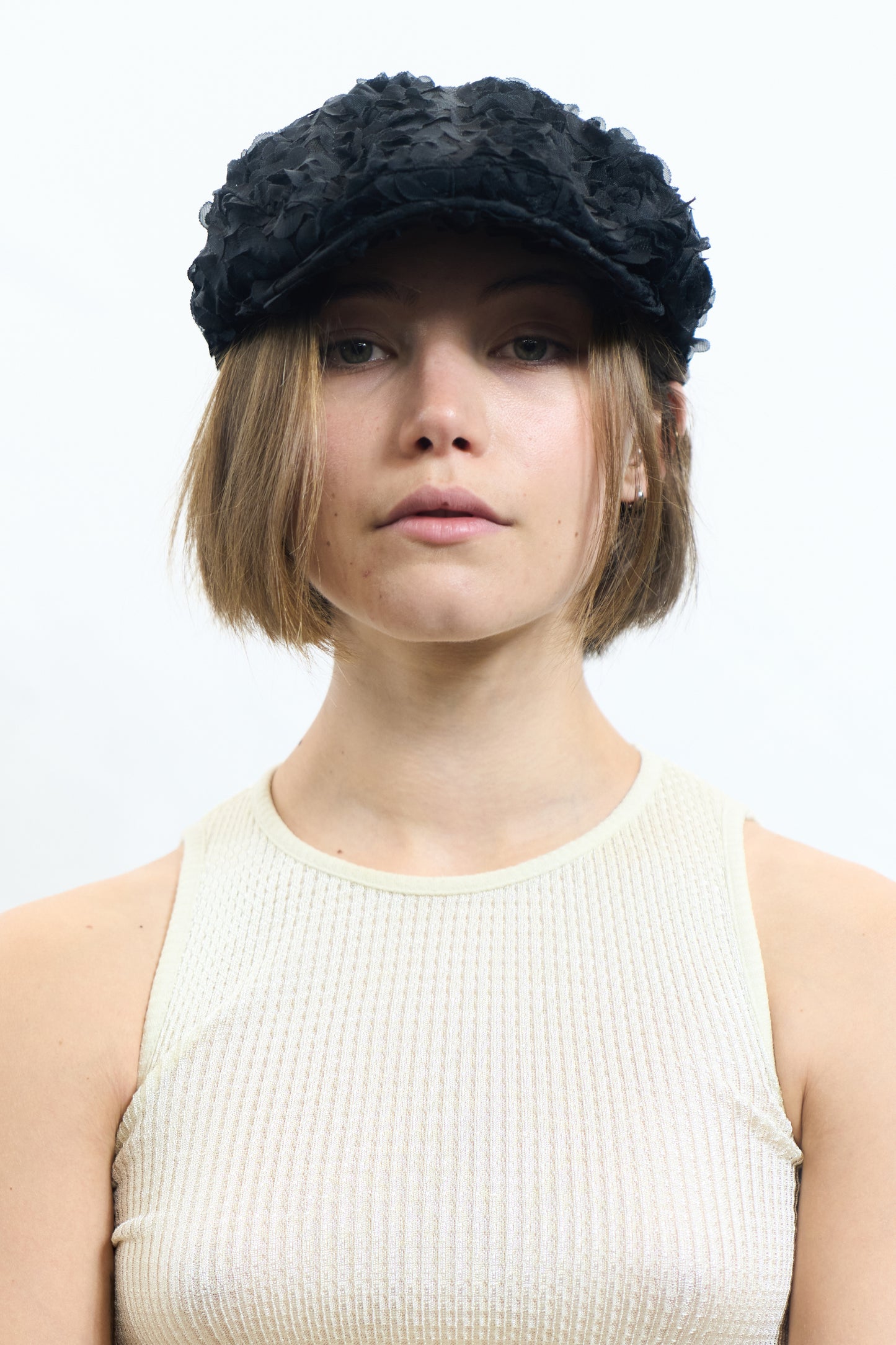 FUZZY TEXTURE CAP