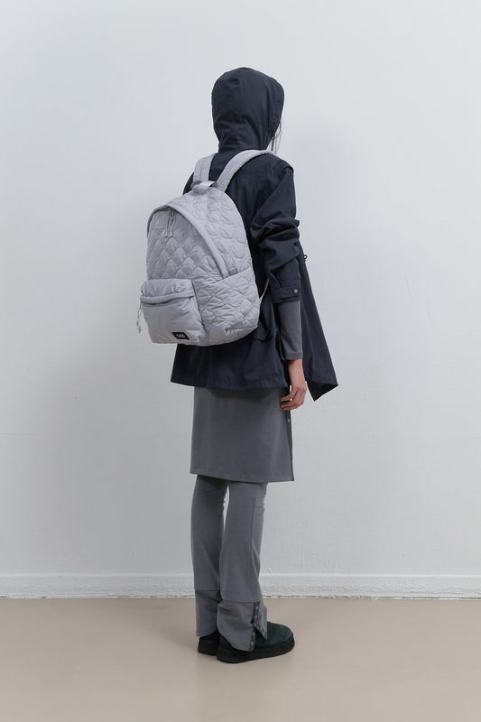 STARQUILT PADDED BACKPACK XL - GREY