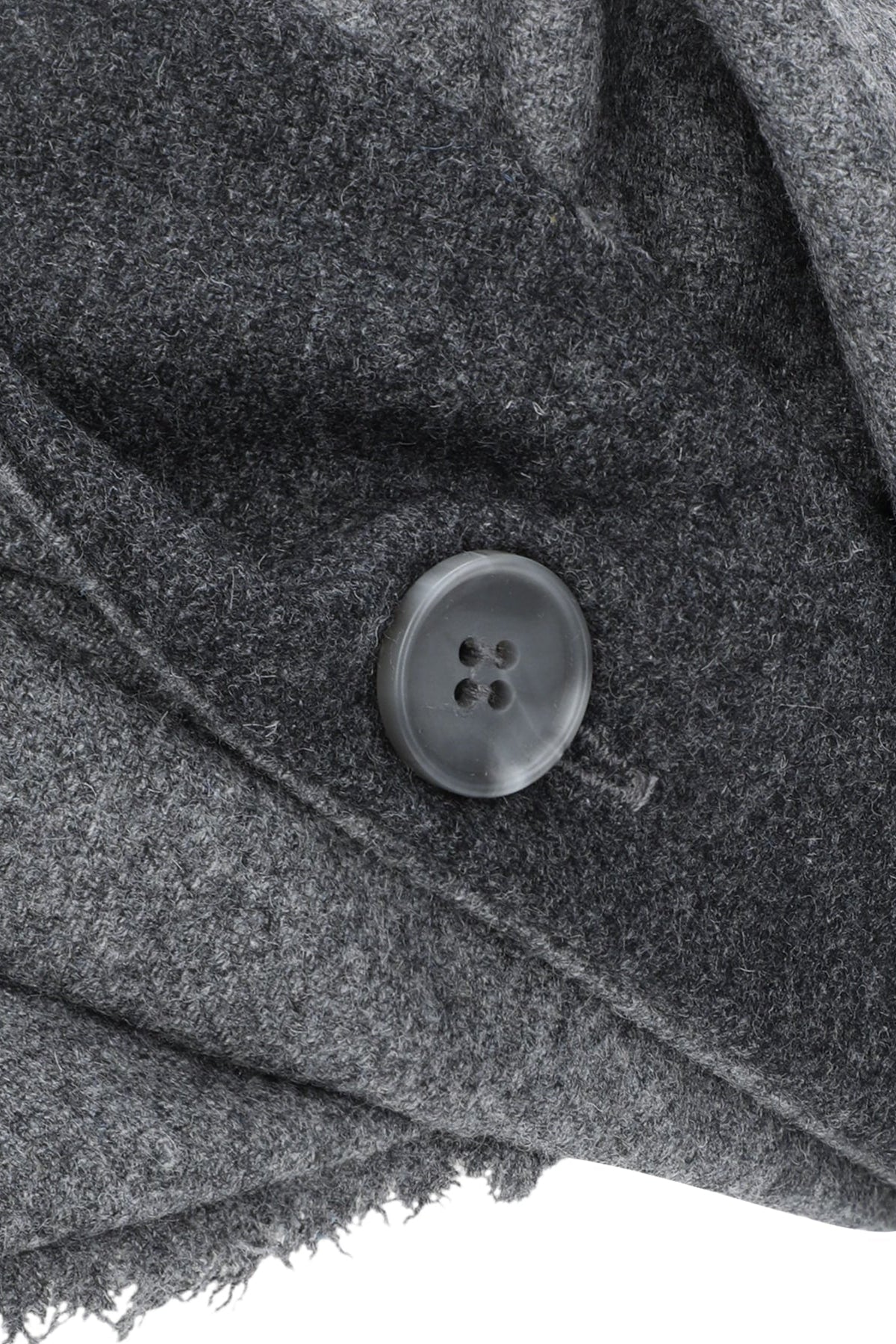 SCARF VEIL WOOL CAP - GREY
