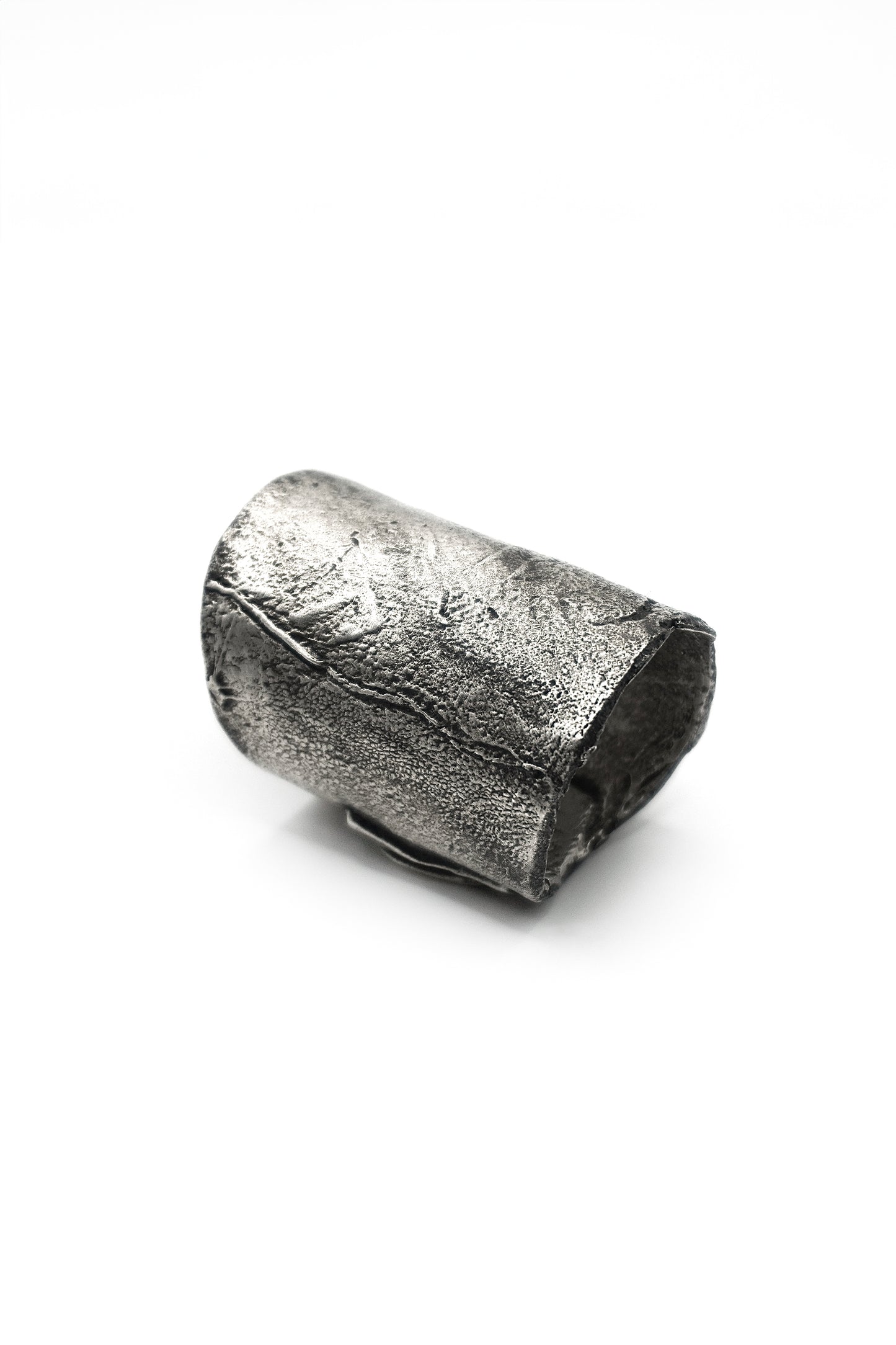 LEATHER WRAP STITCH RING