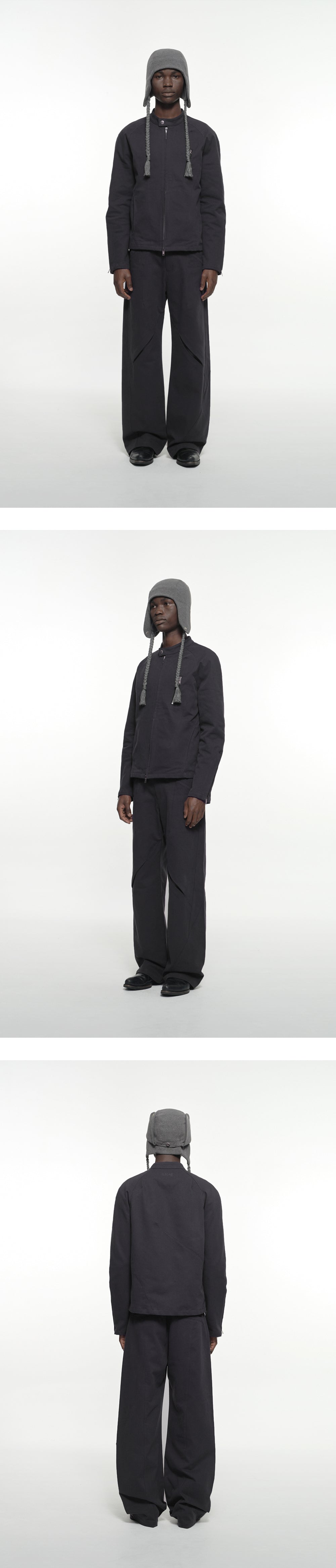 SEAM LINE RIDER JACKET  CHARCOAL