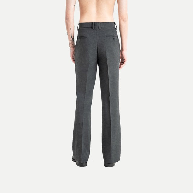 25 NEW YOUTH FLARED TROUSERS - GREY