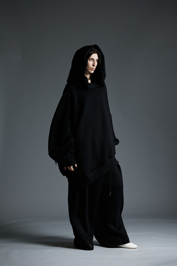 NEOPRENE EXTRA LARGE HOODIE BLACK