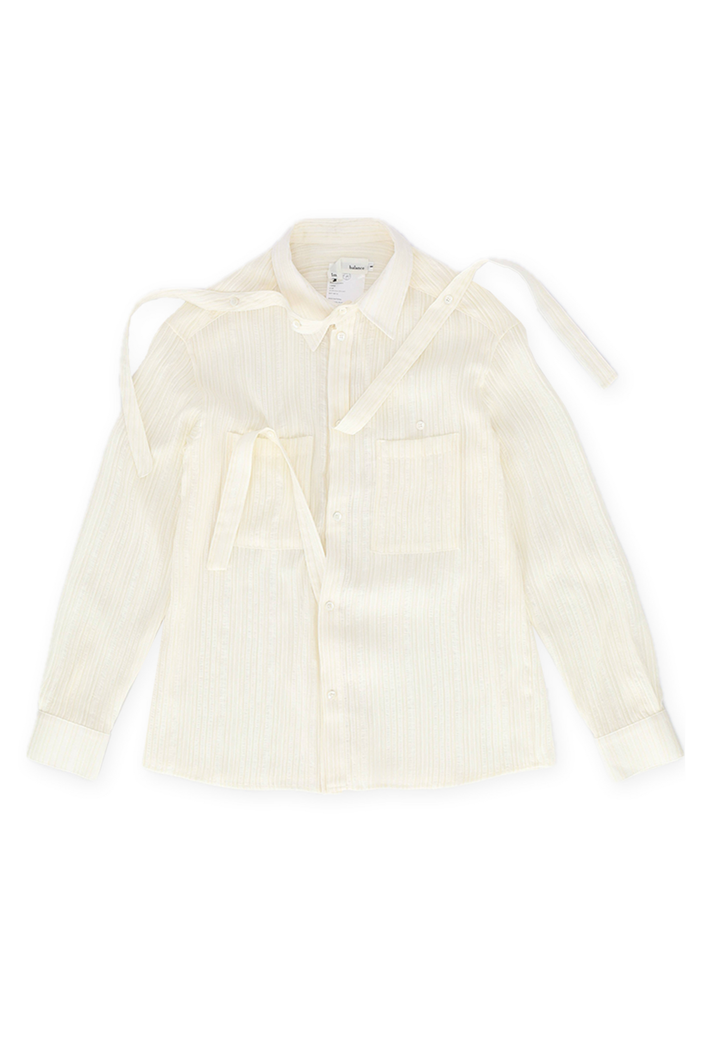 TRANS COLLAR SHIRTS 0004_VER IMBALANCE WHITE