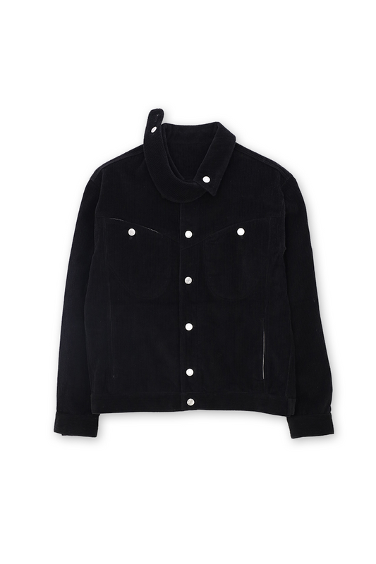 CORDUROY PANEL COLLAR JACKET_VER BALANCE