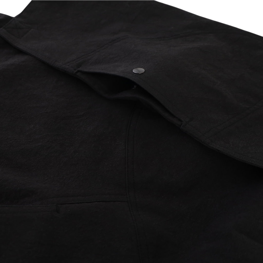 POCKET PLEATS BAG _ VER BALANCE(BLACK)
