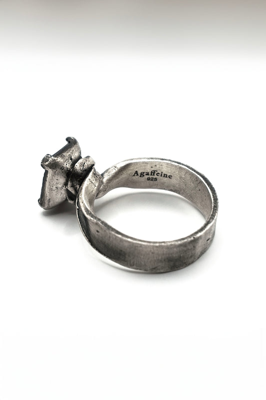 SQUARE CUT RING