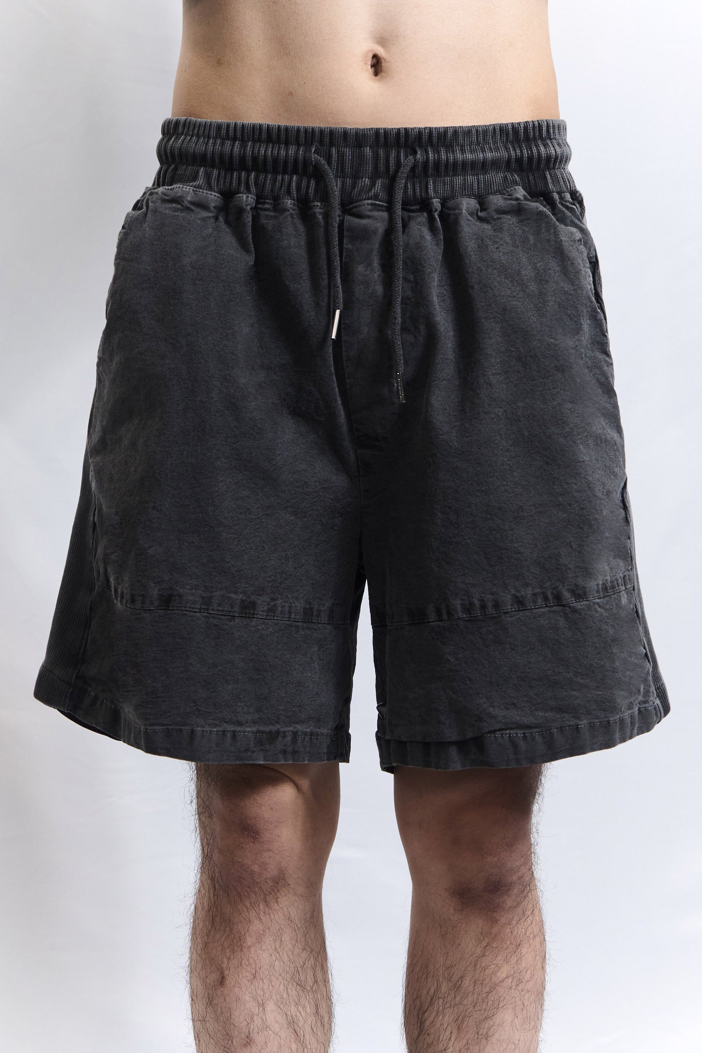 75-RC GARMENT DYED SHORTS FADED CHARCOAL