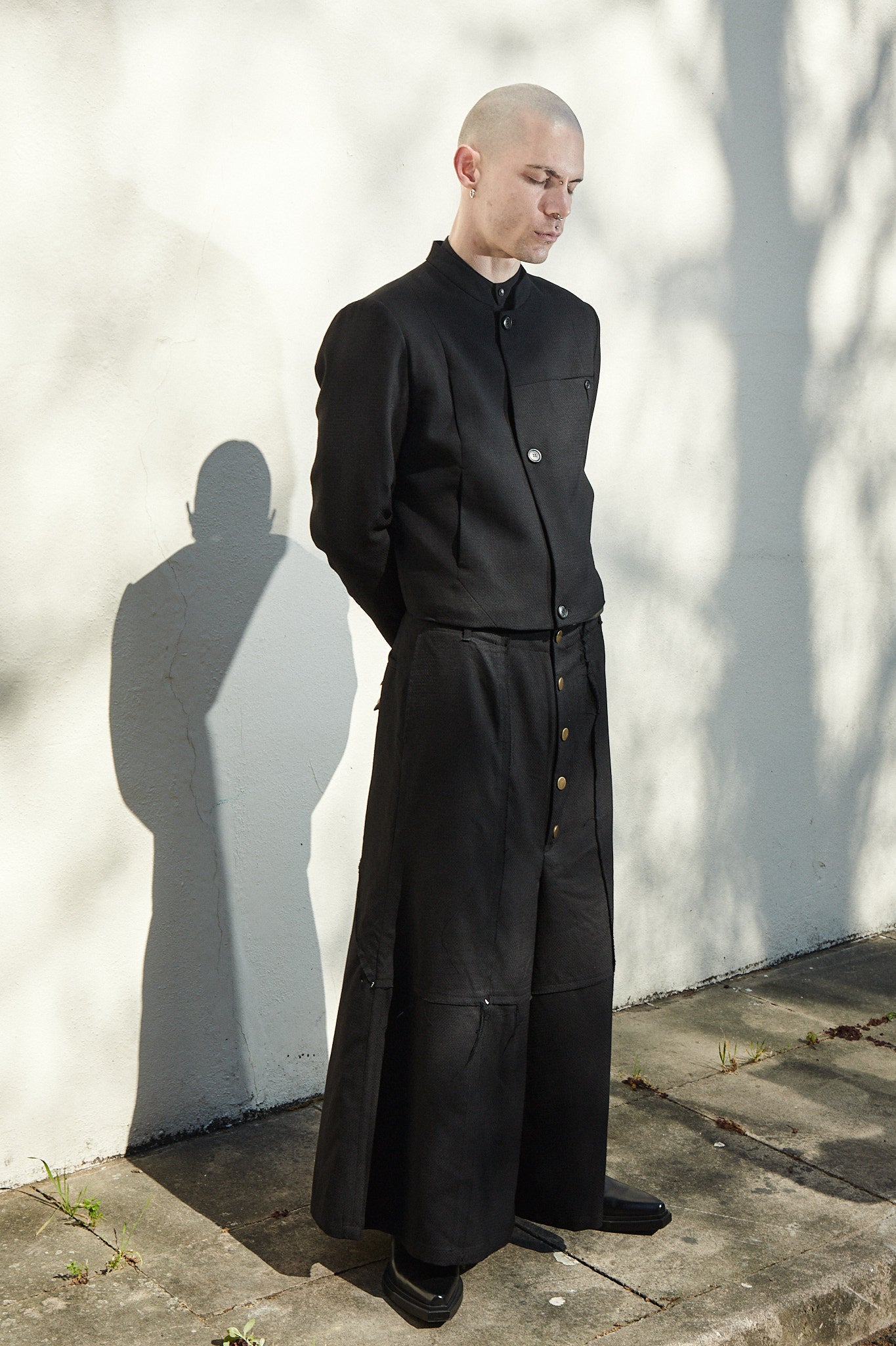 FLAT EDGE TAILORED JACKET