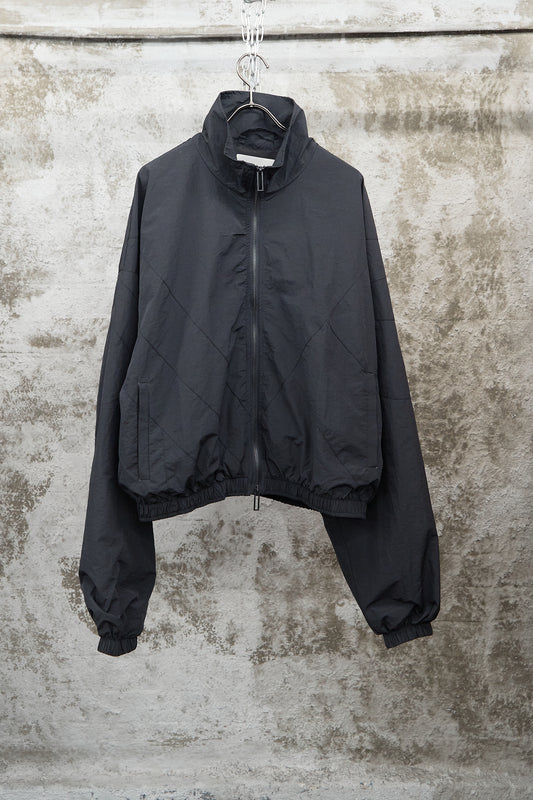 CROPPED ZIP-UP WINDBREAKER