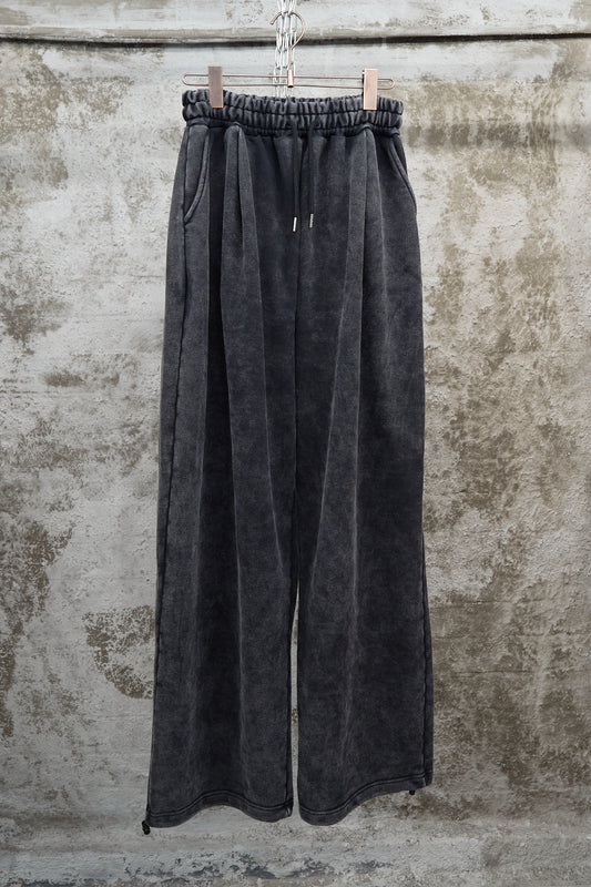 DARK GREY HEAVYWEIGHT COTTON SWEATPANTS