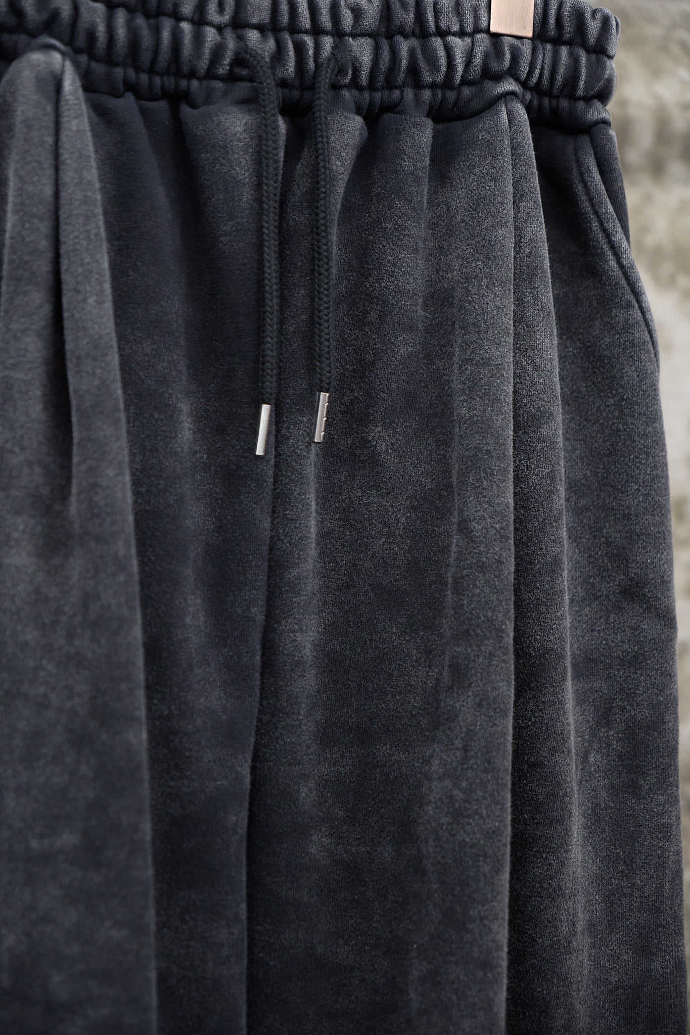 DARK GREY HEAVYWEIGHT COTTON SWEATPANTS