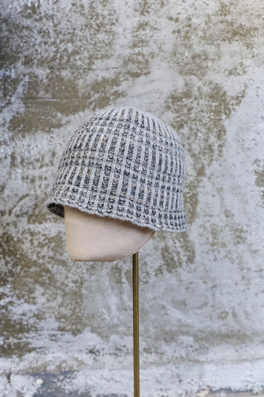 TEXTURED KNIT BUCKET BEANIE
