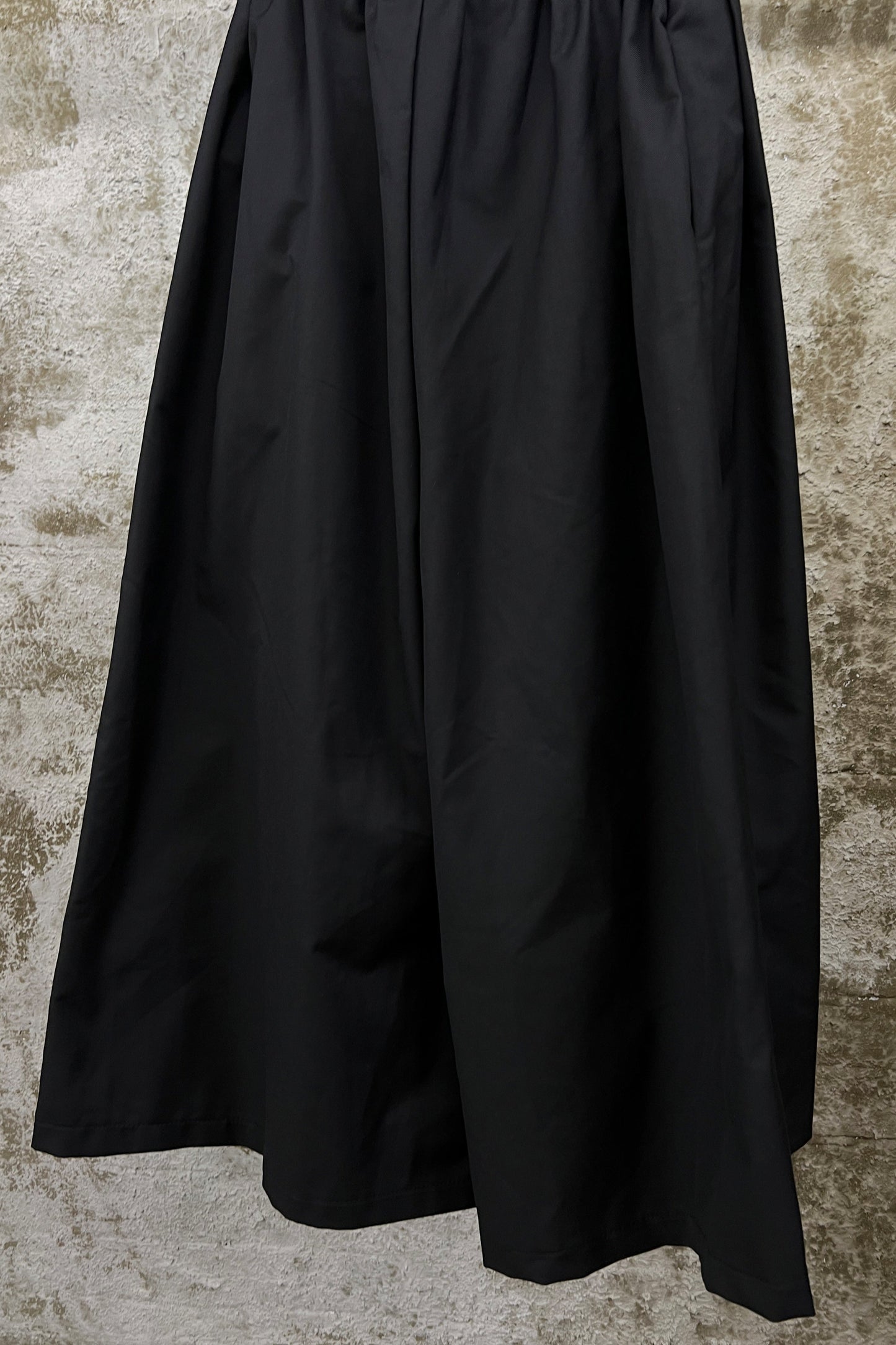 LAYERED WIDE-LEG TROUSERS