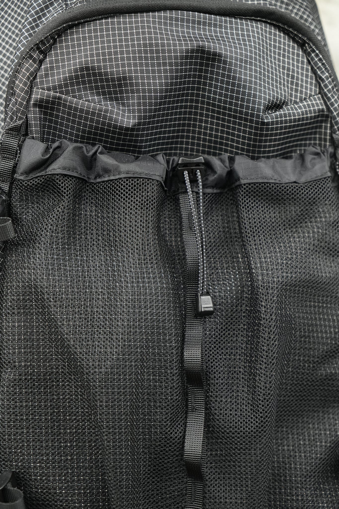 BLACK RIPSTOP UTILITY BACKPACK