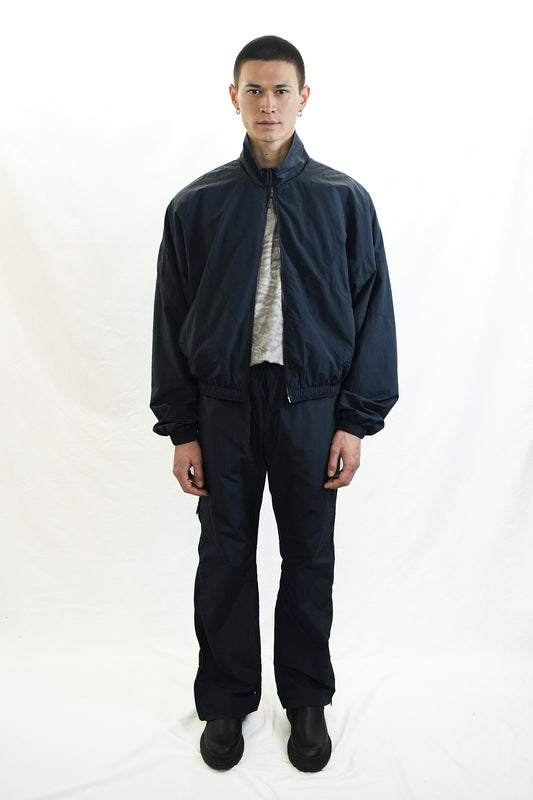 MULTI-LAYER NYLON SHELL JACKET DARK BLUB