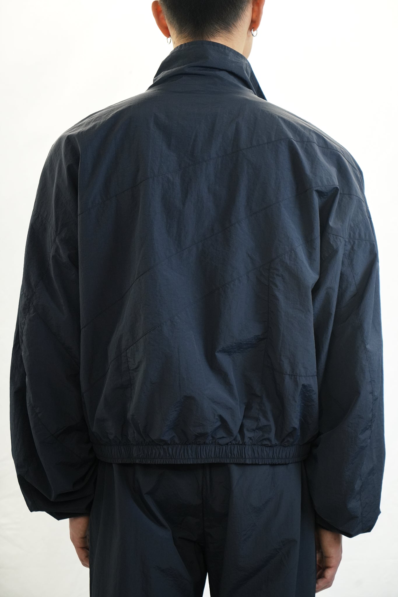 MULTI-LAYER NYLON SHELL JACKET DARK BLUB