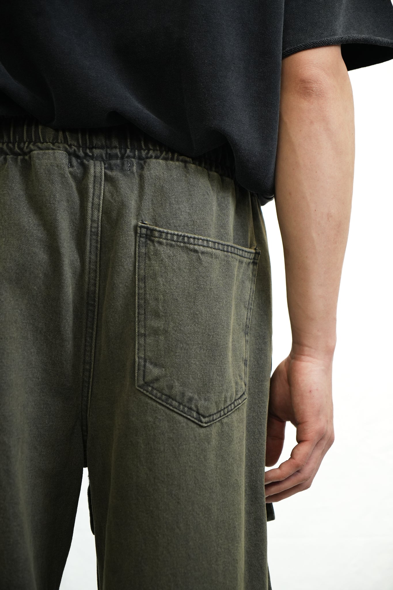 WASHED CARGO DRAWSTRING PANTS