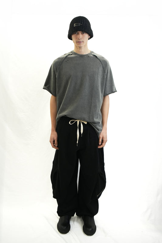 DRAWSTRING CARGO SWEATPANTS