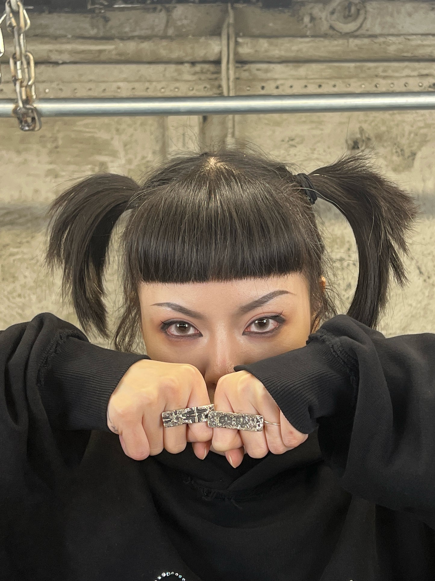 DOUBLE FINGER RING