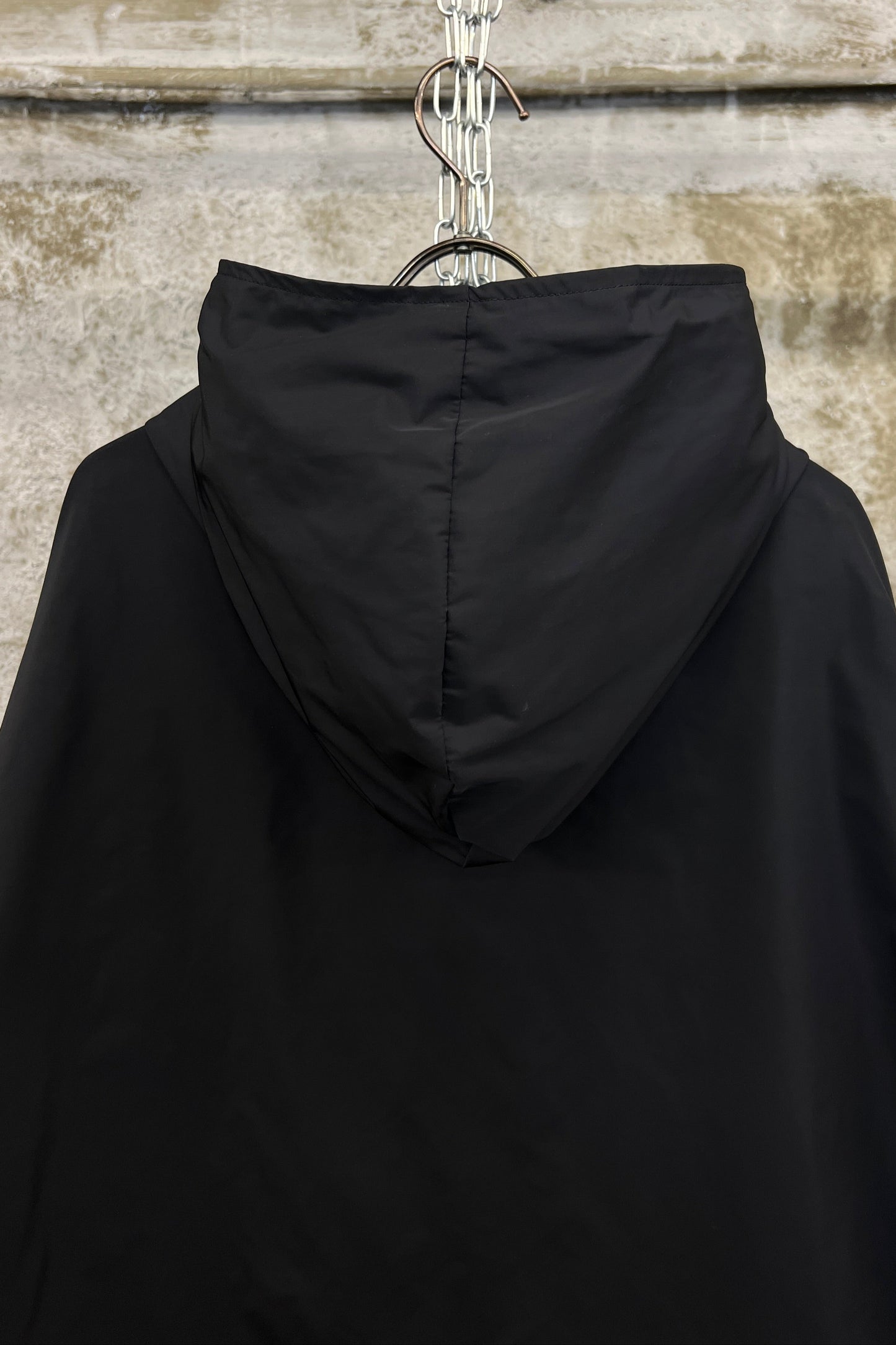 TECH ZIP-UP HOODIE JACKET BLACK