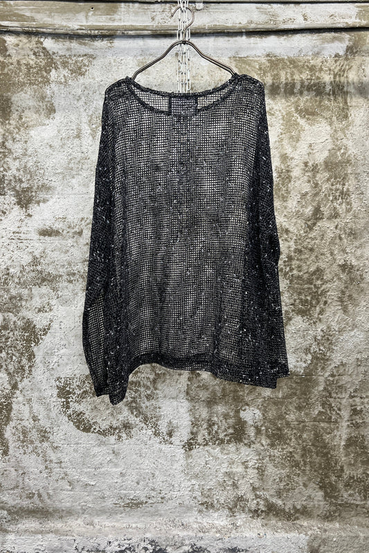 OVERSIZED MESH KNIT