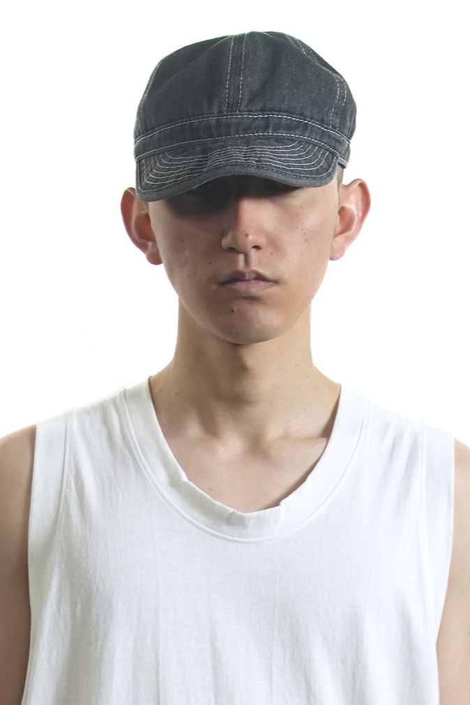 SOFT BRIM STITCHED CAP
